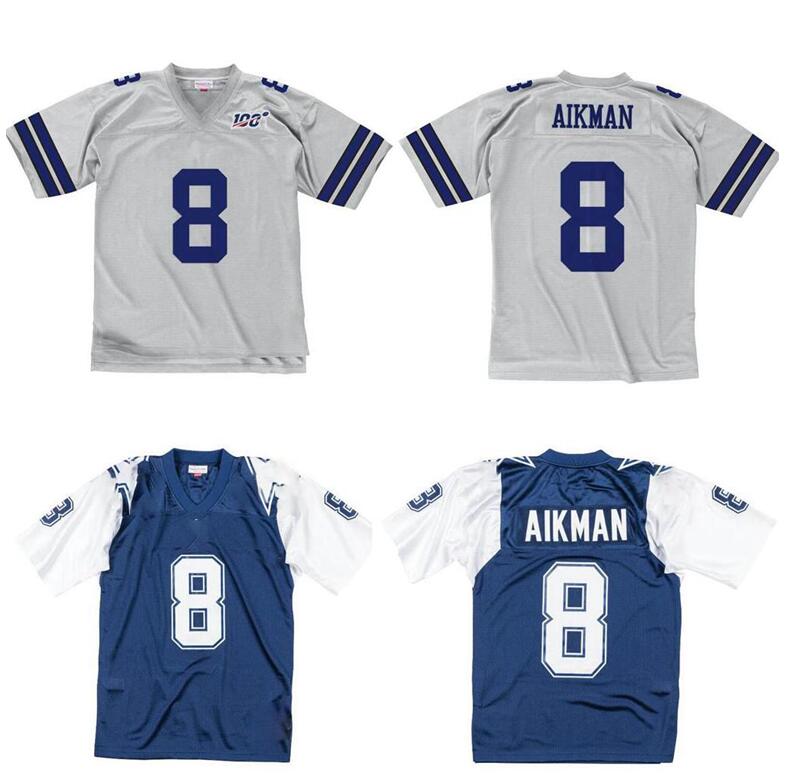 Stitched football Jersey 8 Troy Aikman 1995 Mitchell & Ness retro Rugby jerseys Men Women Youth S, Stitched jersey
Stitched football Jersey 8 Troy Aikman 1995 Mitchell & Ness retro Rugby jerseys Men Women Youth S, Stitched jersey