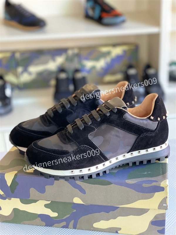 Designer Sneakers Camouflage Rivet Casual Shoes Men Women Studded Flats Shoe Mesh Camo Suede Leather Trainers size38-46, 03
Designer Sneakers Camouflage Rivet Casual Shoes Men Women Studded Flats Shoe Mesh Camo Suede Leather Trainers size38-46, 03