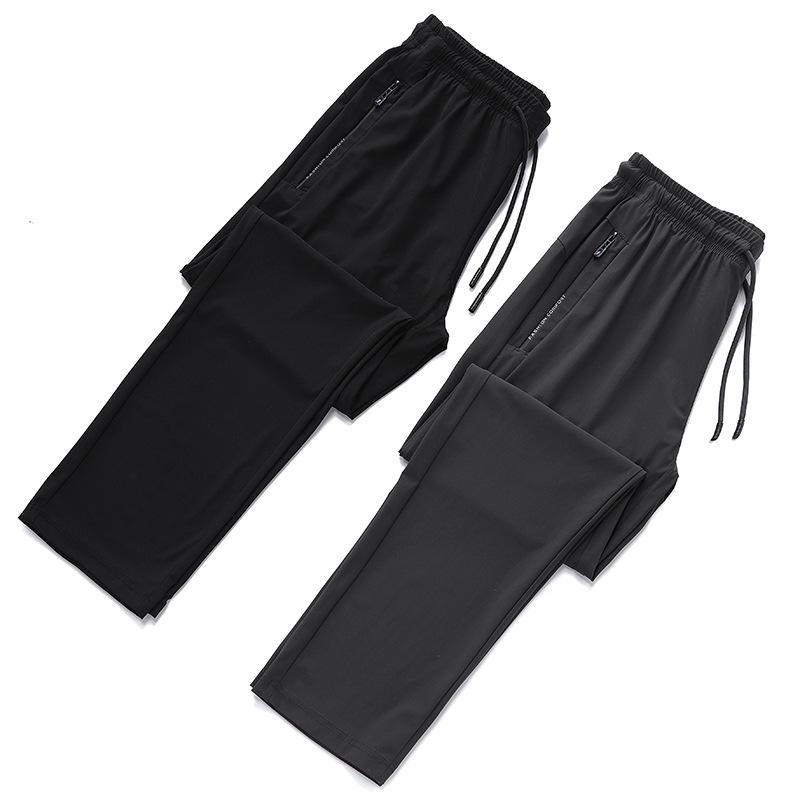 Summer Large Size Couples ice silk ku Lard-bucket Fat Brother Men's Trousers Plus-sized Athletic Pants Europe and America Large, Black
Summer Large Size Couples ice silk ku Lard-bucket Fat Brother Men's Trousers Plus-sized Athletic Pants Europe and America Large, Black