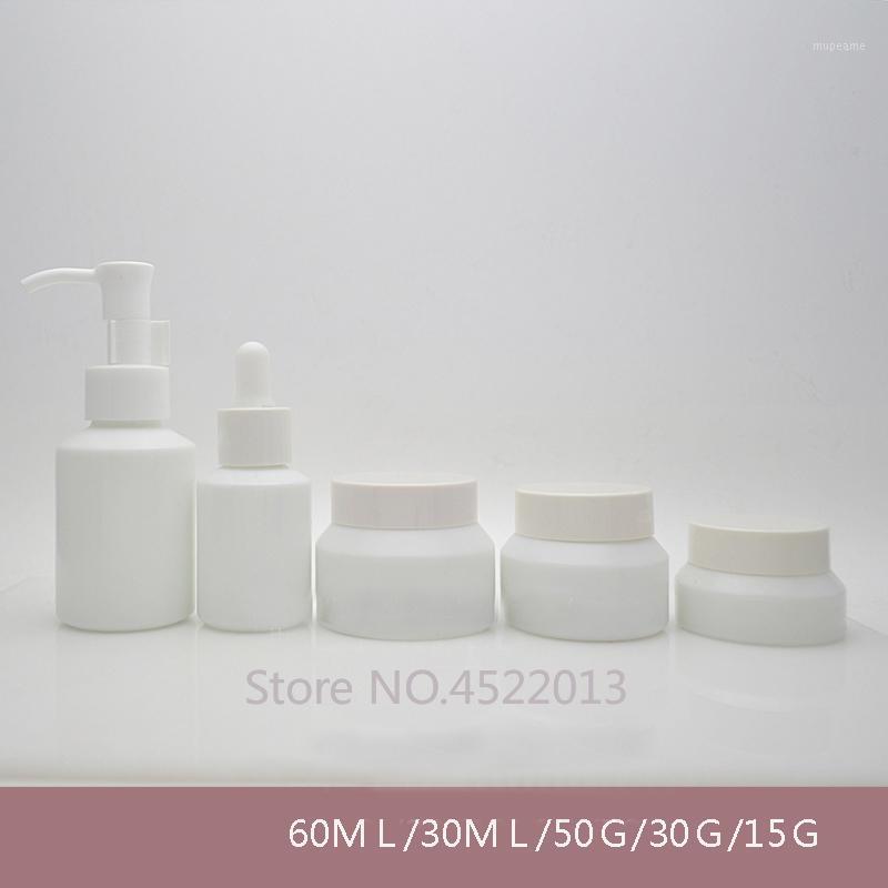 10pcs/lot 60ML Empty Glass Lotion Pump Bottle, 30ML DIY White Cosmetic Dropper Container, 15G 30G 50G Elegant Glass Cream Pot1
10pcs/lot 60ML Empty Glass Lotion Pump Bottle, 30ML DIY White Cosmetic Dropper Container, 15G 30G 50G Elegant Glass Cream Pot1