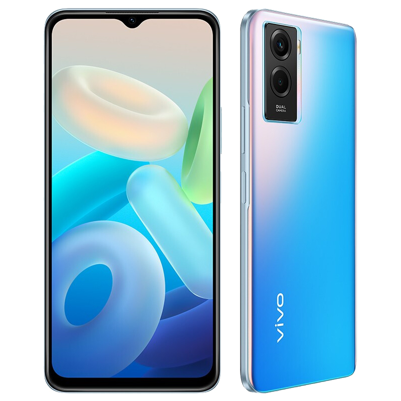 Original Vivo Y55S 5G Mobile Phone 8GB RAM 128GB 256GB ROM Octa Core MTK Dimensity 700 Android 6.58" Full Screen 50MP AF 6000mAh Fingerprint ID F