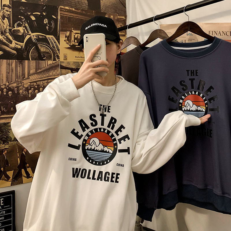2021 Autumn New Men's Printed Sweatshirts Casual Korean Streetwear Woman Hoodies Oversize Male Fashion Kpop Clothing Br1c, Winered
2021 Autumn New Men's Printed Sweatshirts Casual Korean Streetwear Woman Hoodies Oversize Male Fashion Kpop Clothing Br1c, Winered