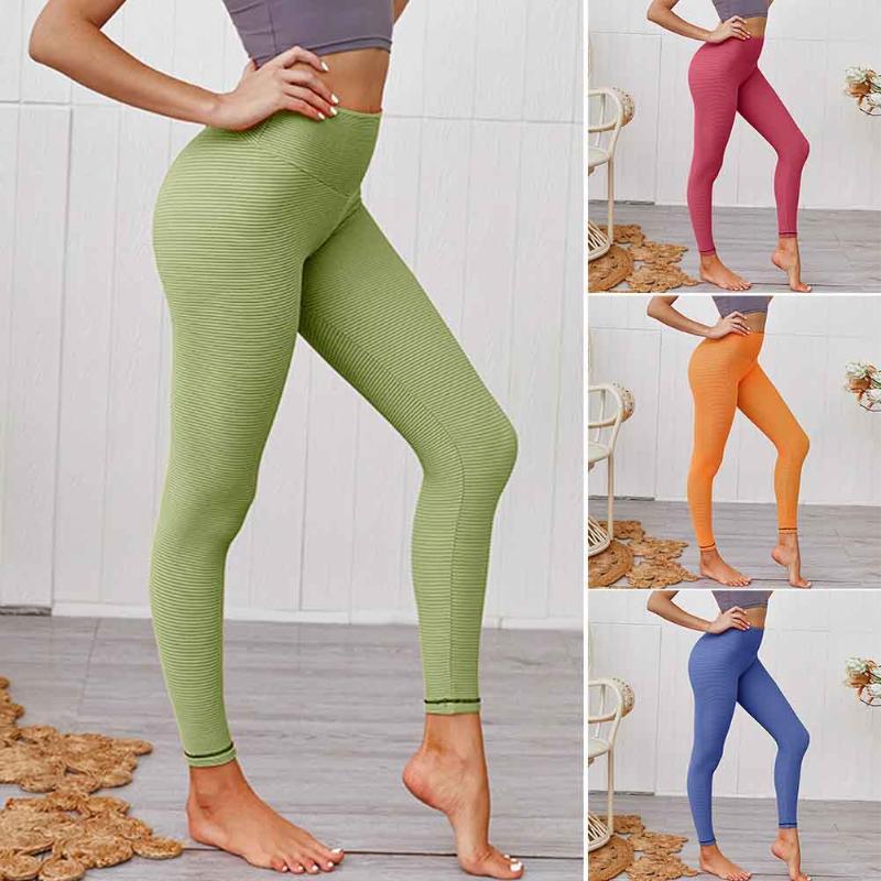 Women High Waist Workout Gym Exercise Fitness Sports Daily Yoga Pants Full Length Nylon Running Push Up Elastic Striped Printing, Blue
Women High Waist Workout Gym Exercise Fitness Sports Daily Yoga Pants Full Length Nylon Running Push Up Elastic Striped Printing, Blue