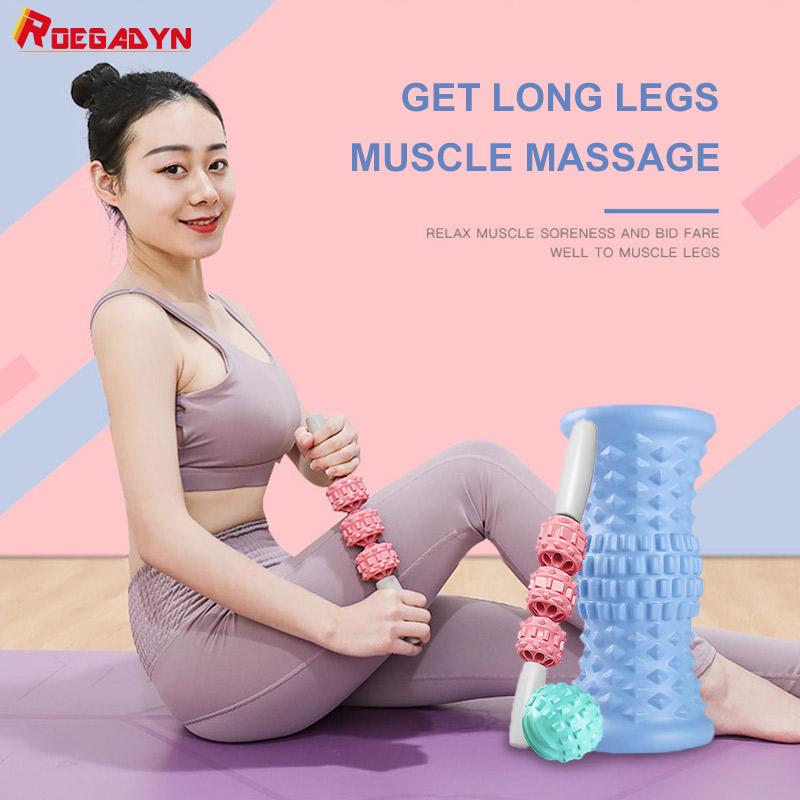 ROEGADYN Gym Back Massager Roller Smooth Pilates Yoga Massage Roller Stick Elastic Fitness Wheel Muscle Relax Fascia Ball
ROEGADYN Gym Back Massager Roller Smooth Pilates Yoga Massage Roller Stick Elastic Fitness Wheel Muscle Relax Fascia Ball