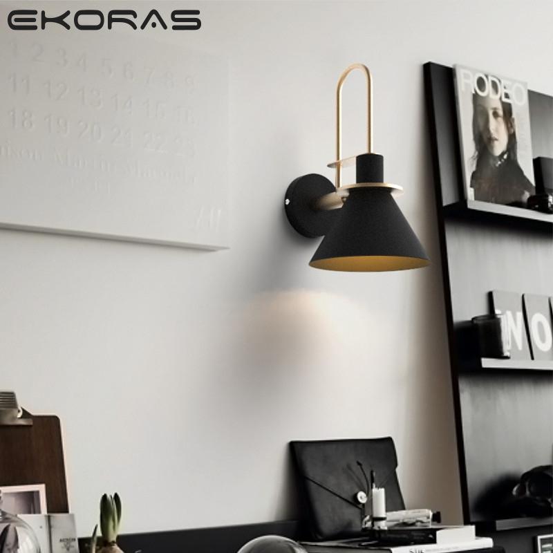 Nordic wall lamp Bedside lamp Bedroom Modern living room Walkway Staircase Simple iron belt wall LED
Nordic wall lamp Bedside lamp Bedroom Modern living room Walkway Staircase Simple iron belt wall LED