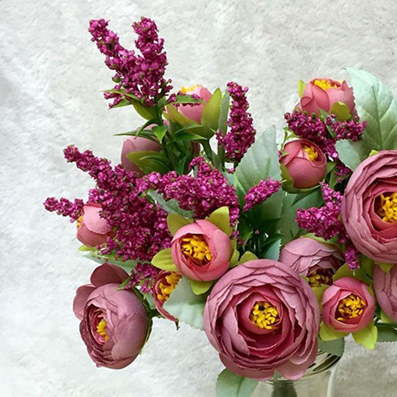 Artificial Flowers Artificial Fake Western Rose Flower Peony Bridal Bouquet Wedding Home Decor Simulation Plants1, Rose red
Artificial Flowers Artificial Fake Western Rose Flower Peony Bridal Bouquet Wedding Home Decor Simulation Plants1, Rose red