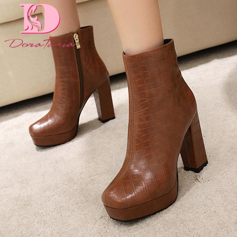 DoraTasia Ladies Street Punk Ankle Boots Cool Solid Fretwork Boots Women 2020 Autumn High Heels woman shoes, Black
DoraTasia Ladies Street Punk Ankle Boots Cool Solid Fretwork Boots Women 2020 Autumn High Heels woman shoes, Black