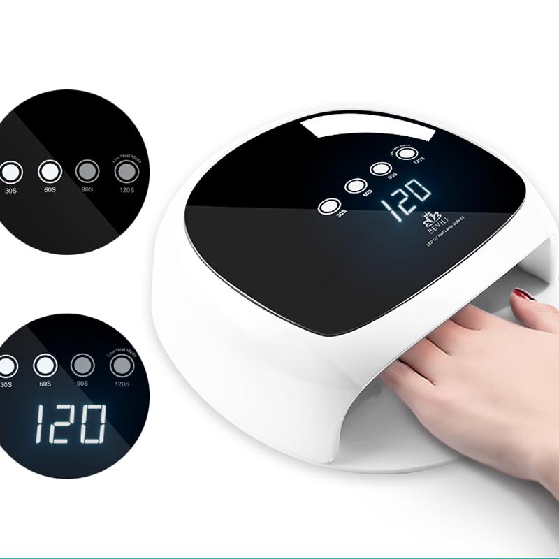 SUN4 Plus 52W UV Lamp For Nail Manicure Timer LCD Display Best UV LED Lamp Nail For Dryer Gel Polish 2020, Gold eu plug
SUN4 Plus 52W UV Lamp For Nail Manicure Timer LCD Display Best UV LED Lamp Nail For Dryer Gel Polish 2020, Gold eu plug