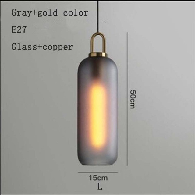 Nordic modern simple glass ball LED E27 lamp pendant lights interior lighting lamps restaurant bedroom stair decoration hanging light