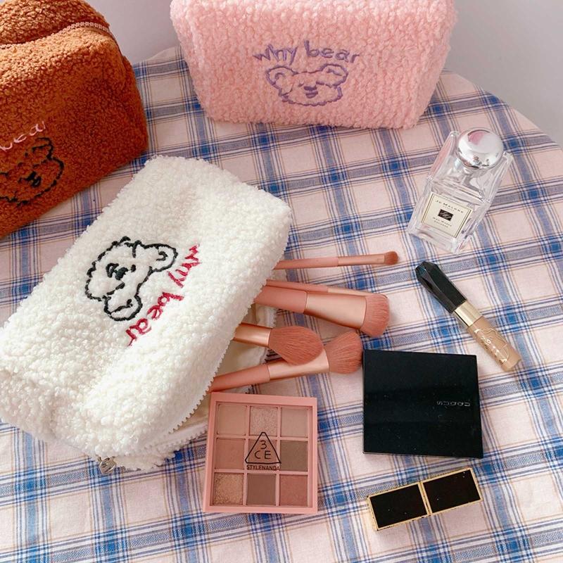 Women Plush Travel Cosmetic Makeup Bag Toiletry Case Storage Pouch Organizer X7YA, Pink
Women Plush Travel Cosmetic Makeup Bag Toiletry Case Storage Pouch Organizer X7YA, Pink