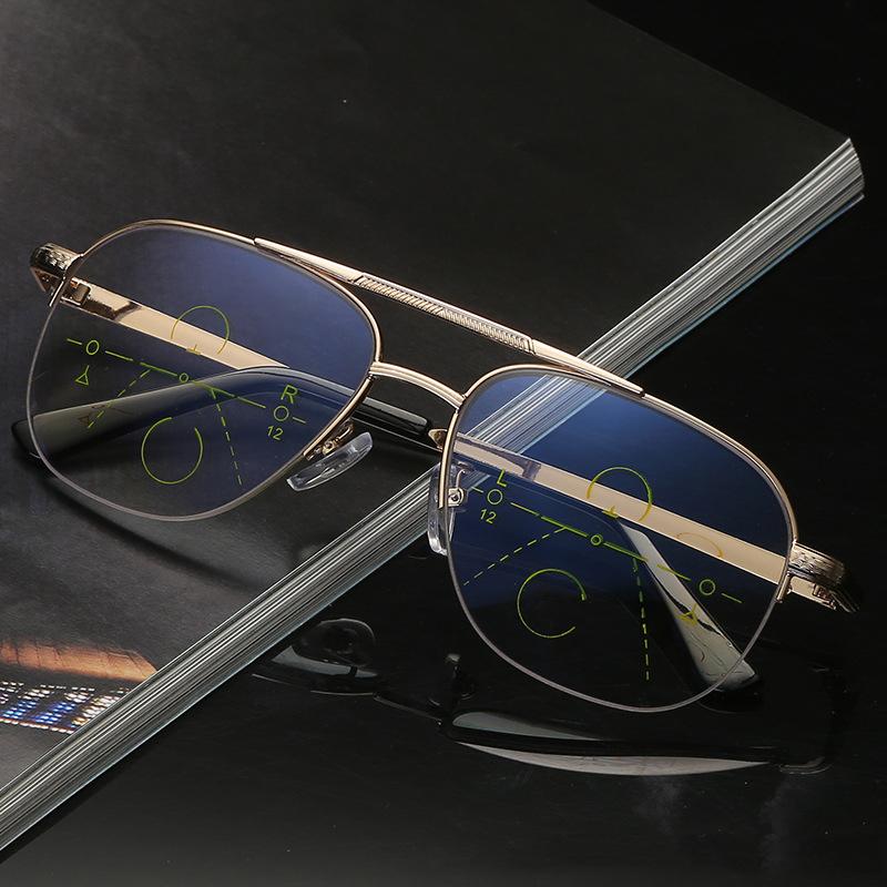 Retro Pilot Multifocale Leesbril Anti Blauw Licht Presbyopic Brillen Grijs Lenzen Zonnebril Progressieve Vergrootglas
Retro Pilot Multifocale Leesbril Anti Blauw Licht Presbyopic Brillen Grijs Lenzen Zonnebril Progressieve Vergrootglas