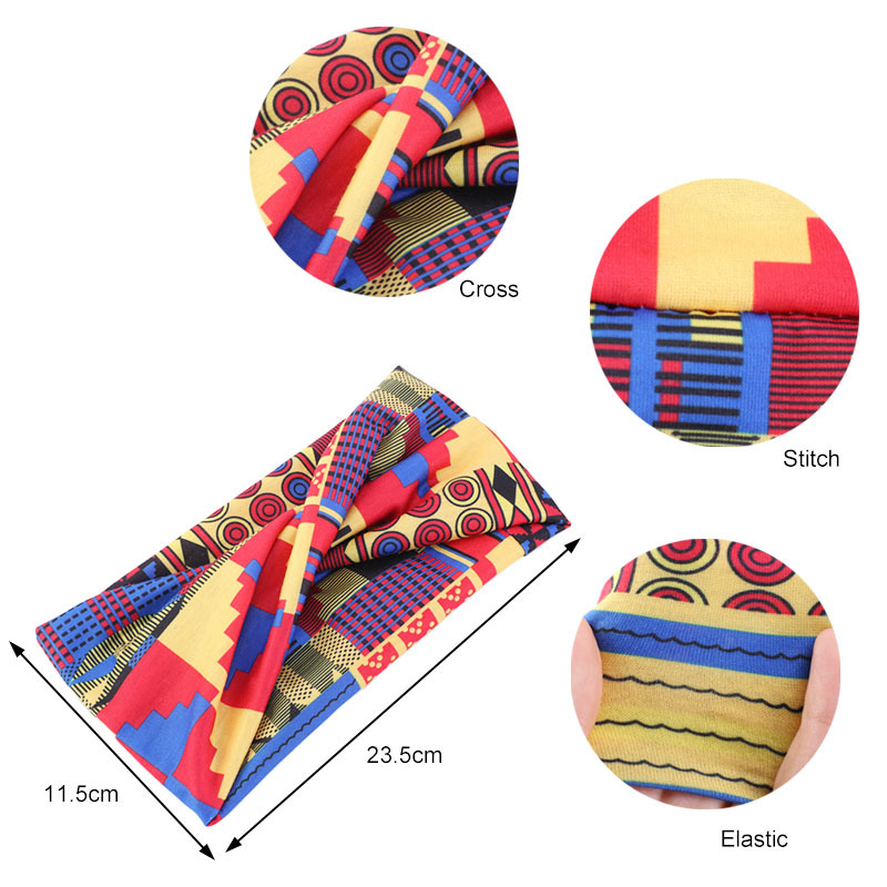 Hair Accessories New Wind Cross Twisted Hairband Ladies Headband Turban 6Pieces/lot Caps