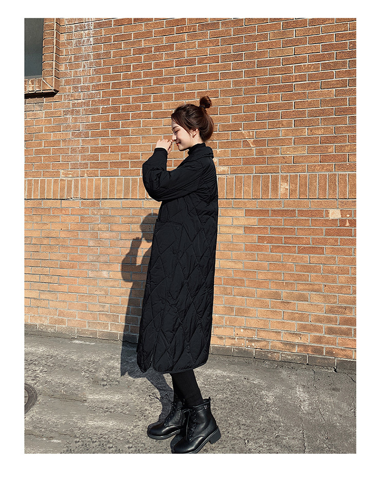 Womens Winter High quality cotton coat Elegant casual Female Overcoat warm thick 201017