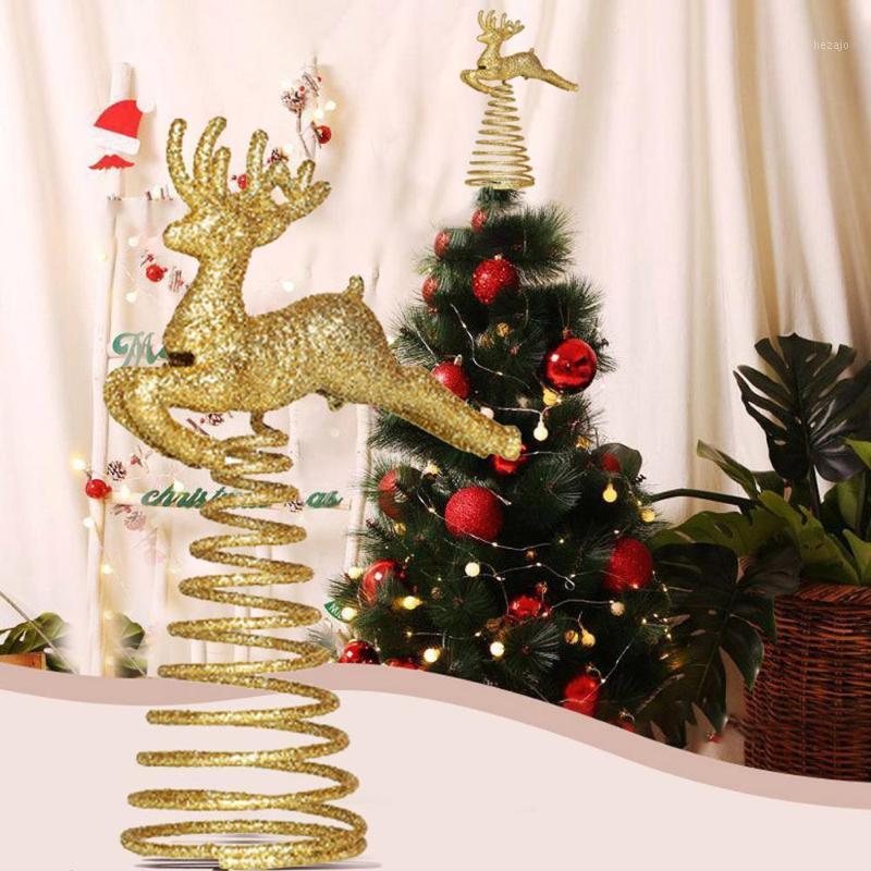 Elk Christmas Tree Top Ornament Topper Christmas Decoration Golden Sliver Elk Spring Running Deer Tree Top Decoration1
Elk Christmas Tree Top Ornament Topper Christmas Decoration Golden Sliver Elk Spring Running Deer Tree Top Decoration1