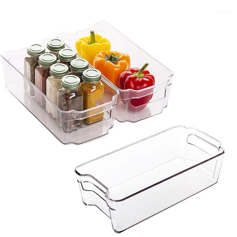 3 Pack Pantry Refrigerator Organizer Bins for Kitchen and Cabinet Storage,Stackable Bins with Handles1
3 Pack Pantry Refrigerator Organizer Bins for Kitchen and Cabinet Storage,Stackable Bins with Handles1