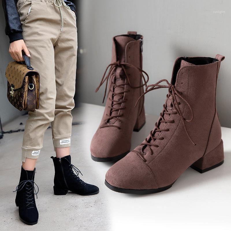 Cross-tied Lace-Up Women Mid Calf Boots Sewing Med Square Heel Round Toe Vintage Winter Boots Zipper Plus Size Shoes PU1, Beige
Cross-tied Lace-Up Women Mid Calf Boots Sewing Med Square Heel Round Toe Vintage Winter Boots Zipper Plus Size Shoes PU1, Beige