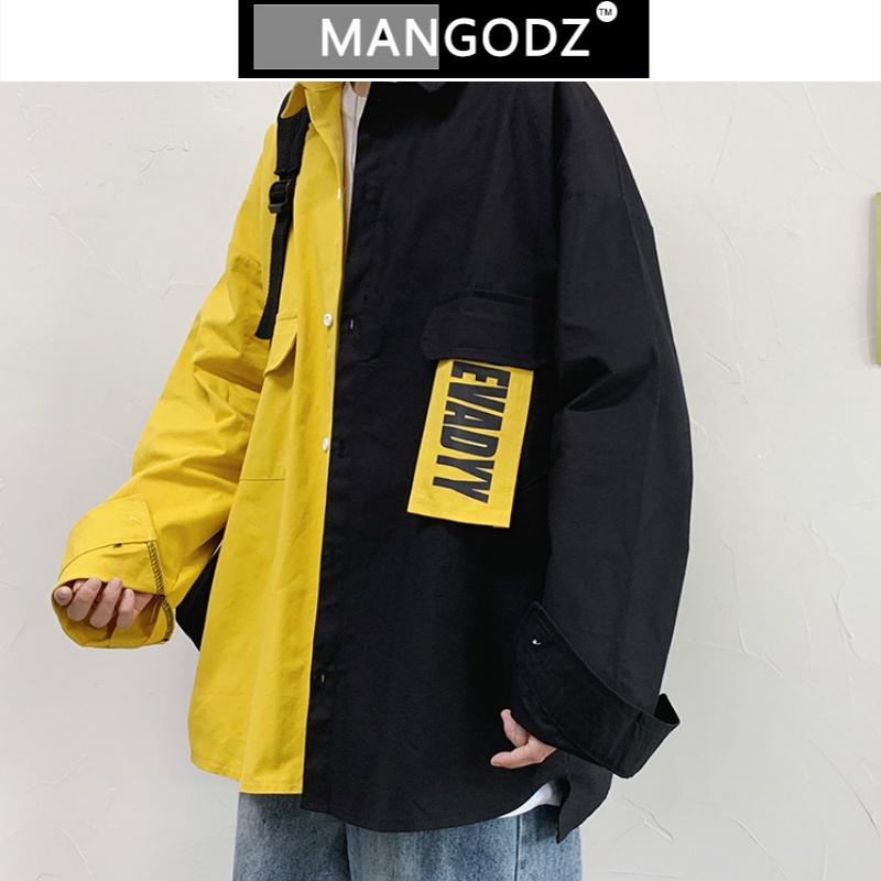 Contrast Shirts for Men 2021 New Loose Casual Long Sleeve Shirt Japanese Mens Clothing Hip Hop Streetwear Oversized Camisa M-5xl, Yellow black
Contrast Shirts for Men 2021 New Loose Casual Long Sleeve Shirt Japanese Mens Clothing Hip Hop Streetwear Oversized Camisa M-5xl, Yellow black