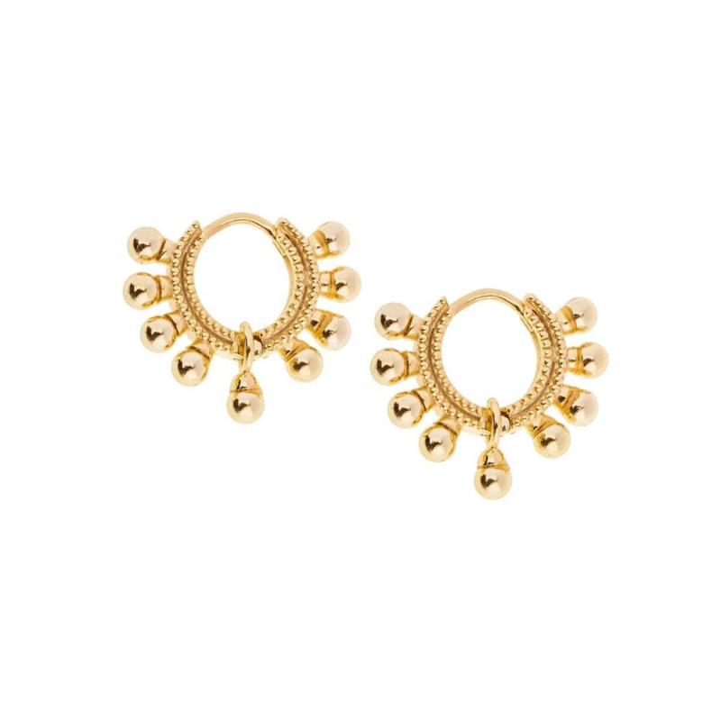 LOZRUNVE Fashion 925 Sterling Silver Gold Plated Trendy Bead Ball Huggie Earring 2020
LOZRUNVE Fashion 925 Sterling Silver Gold Plated Trendy Bead Ball Huggie Earring 2020