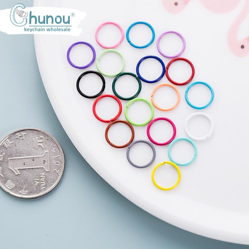 Keychains 100PCS/Lot 0.9*10MM DIY Jewelry Making Accessories Metal Closed Ring For Connection Keychain Keyring Color Paint Iron
Keychains 100PCS/Lot 0.9*10MM DIY Jewelry Making Accessories Metal Closed Ring For Connection Keychain Keyring Color Paint Iron