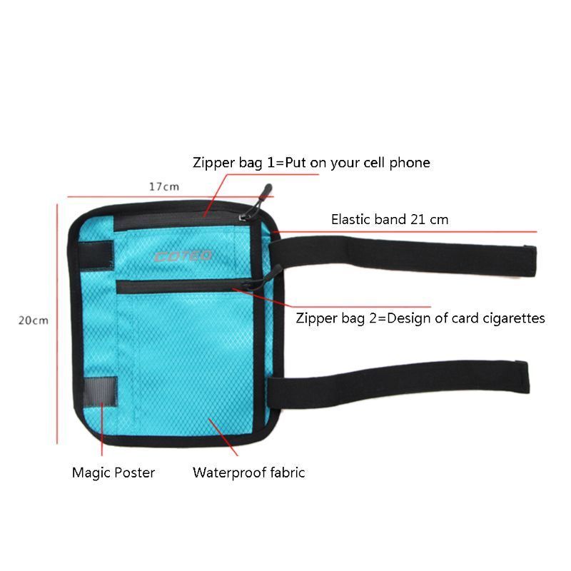Travel Leg Money Belt Safe Card Money ID Passport Wallet Hide Bag Security for Men Women 220217