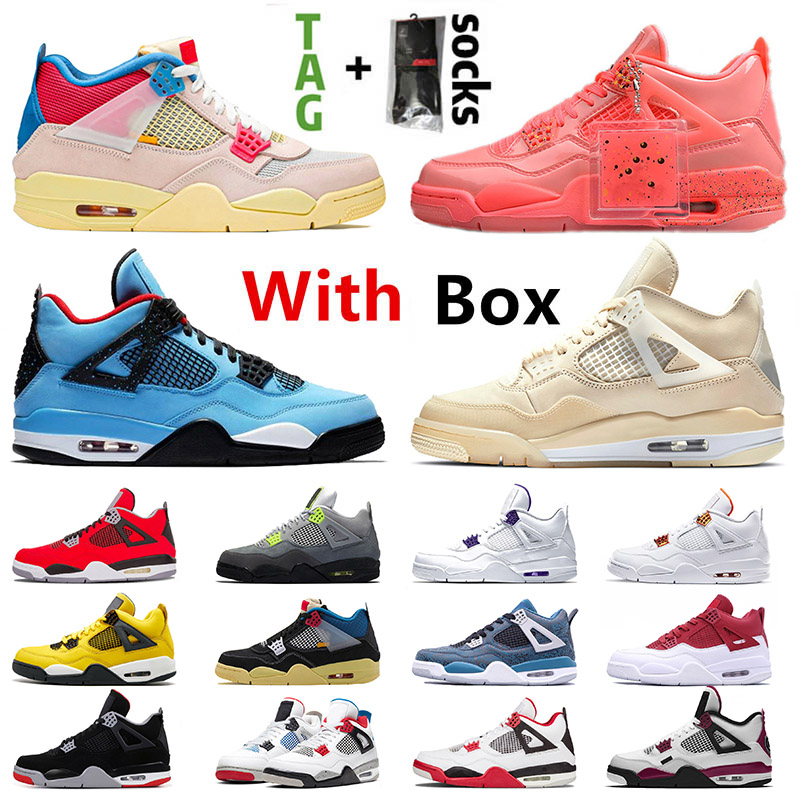 WITH Box new arrival 4 mens womens basketball shoes sail 4s Hot Cactus Jack sports sneakers, B37 40-47 singles day
WITH Box new arrival 4 mens womens basketball shoes sail 4s Hot Cactus Jack sports sneakers, B37 40-47 singles day