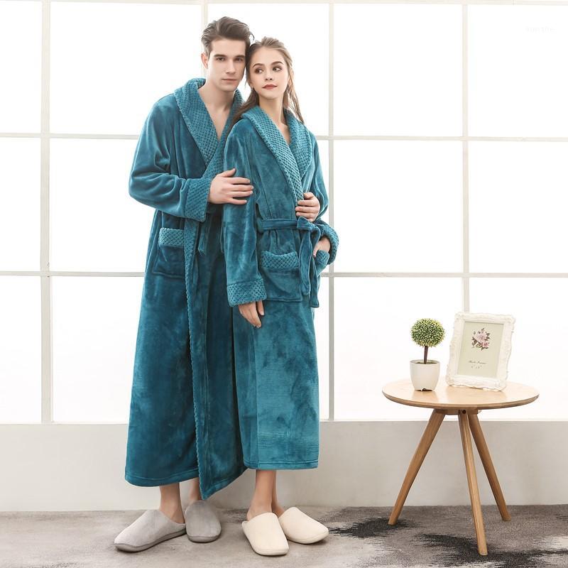 Women's Sleepwear Long Thick Coral Fleece Winter Warm Bath Robe Couple Flannel Kimono Bathrobe Male Dressing Gown Mens Nightwear Sweat Femme, 1624
Women's Sleepwear Long Thick Coral Fleece Winter Warm Bath Robe Couple Flannel Kimono Bathrobe Male Dressing Gown Mens Nightwear Sweat Femme, 1624