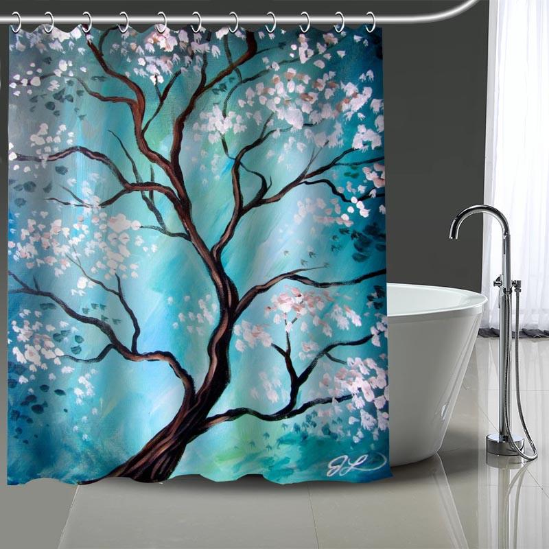 Custom tree paint Printed Shower Curtain Bathroom Waterproof Polyester Washable Home Bath Decor Curtains With Hooks
Custom tree paint Printed Shower Curtain Bathroom Waterproof Polyester Washable Home Bath Decor Curtains With Hooks