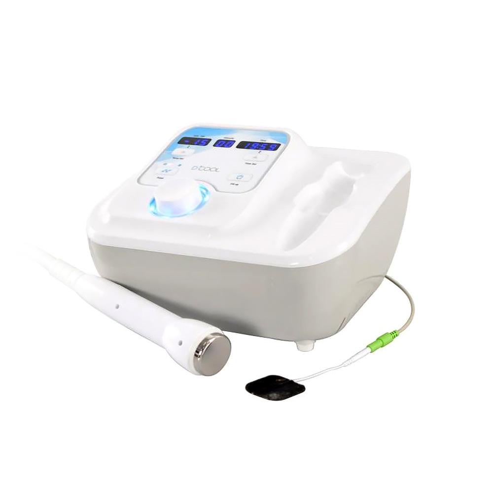 Cryo facial machine 3 in 1 hot and cold for skin tightening with ems pads