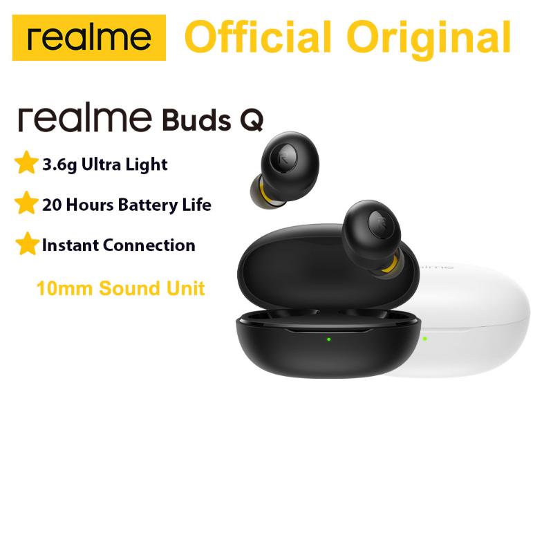 realme Buds Q TWS Earphones Ture Wireless Bluetooth 5.0 Open-up Auto Connection 20h Battery Life Charging Box Ultra Light 3.6g
realme Buds Q TWS Earphones Ture Wireless Bluetooth 5.0 Open-up Auto Connection 20h Battery Life Charging Box Ultra Light 3.6g