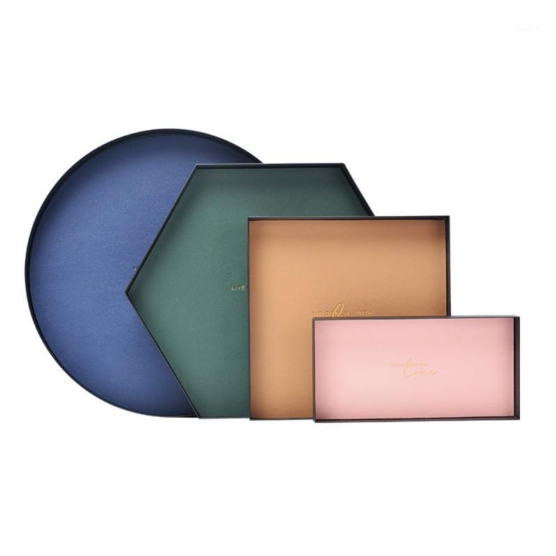 Metal Leather Storage Tray Plate Decorative Desktop Organizer For Jewelry Key Candy Sundries Holder Stands New1 
Metal Leather Storage Tray Plate Decorative Desktop Organizer For Jewelry Key Candy Sundries Holder Stands New1