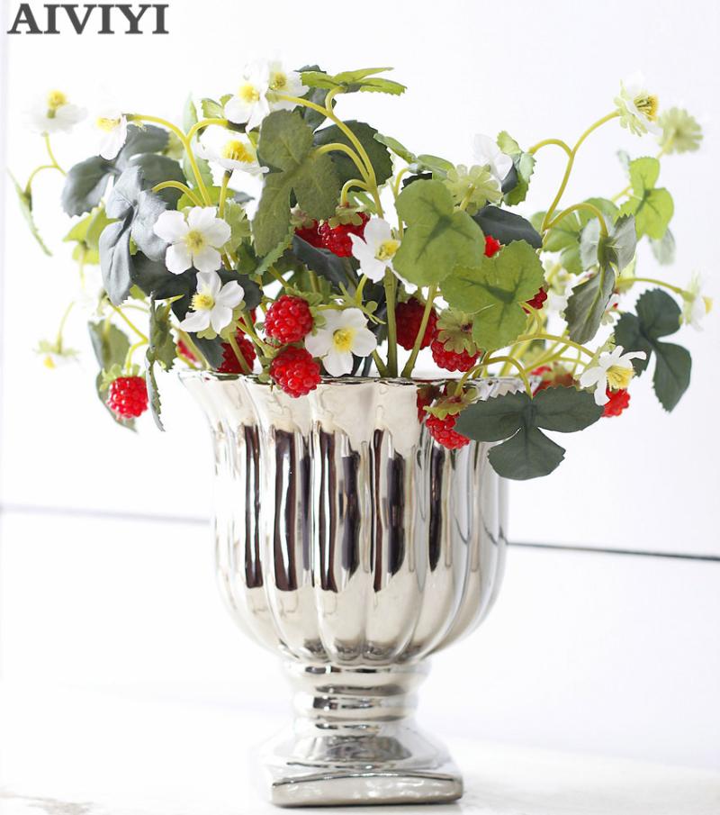 Artificial strawberry handmade DIY mulberry vivid fruit artificial flowers for wedding family party decoration, Red
Artificial strawberry handmade DIY mulberry vivid fruit artificial flowers for wedding family party decoration, Red
