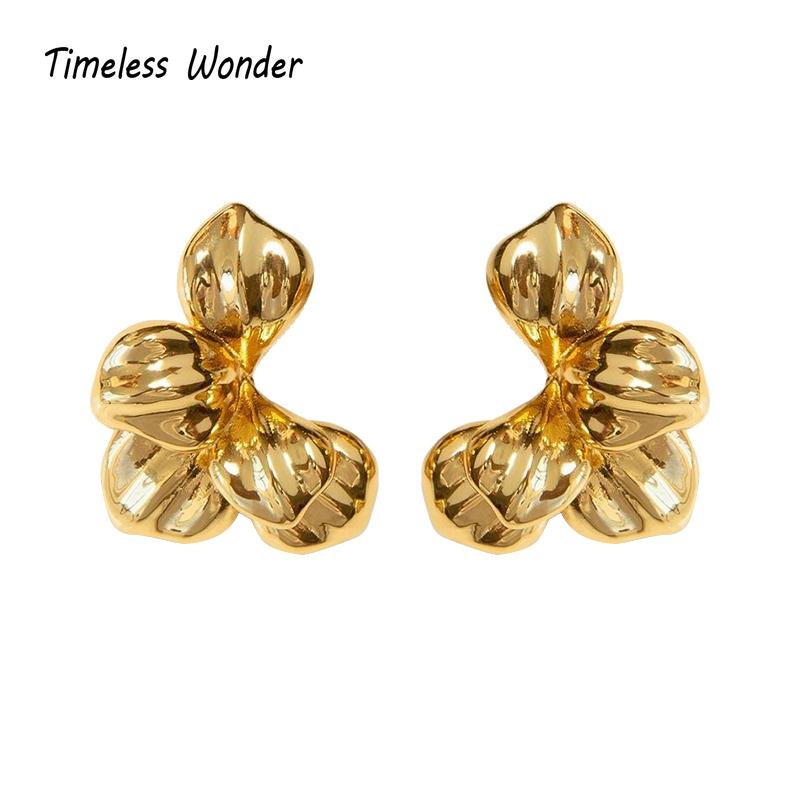 Stud Timeless Wonder Brass Geo Floral Earrings Women Jewelry Goth Boho Designer Ins Trendy Hiphop Rare Runway Fancy Gift 2313
Stud Timeless Wonder Brass Geo Floral Earrings Women Jewelry Goth Boho Designer Ins Trendy Hiphop Rare Runway Fancy Gift 2313
