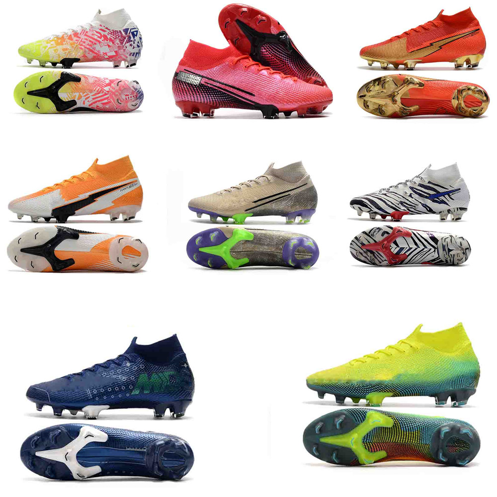 CR100 CR7 Mercurial Superfly 7 VII Elite FG Rosa Pink Soccer Cleats Nuovo White Dream Speed 3 Mbappe Neymar Jadon Sancho Football Boots, Color3#
CR100 CR7 Mercurial Superfly 7 VII Elite FG Rosa Pink Soccer Cleats Nuovo White Dream Speed 3 Mbappe Neymar Jadon Sancho Football Boots, Color3#