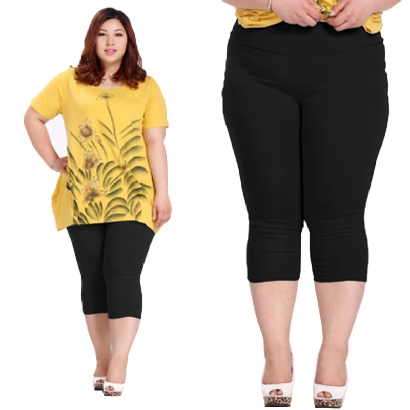 Plus Size Female Elastic Pants 6XL 5XL 4XL Good Quality Large Size Women s Pants Super Stretch Summer Pant T200223