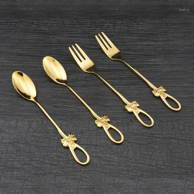 Stainless Steel Spoon/fork 1 pcs Gold Spoon for Ice Cream Dinner Tableware Gold Plated Dessert Coffee Spoons1
Stainless Steel Spoon/fork 1 pcs Gold Spoon for Ice Cream Dinner Tableware Gold Plated Dessert Coffee Spoons1