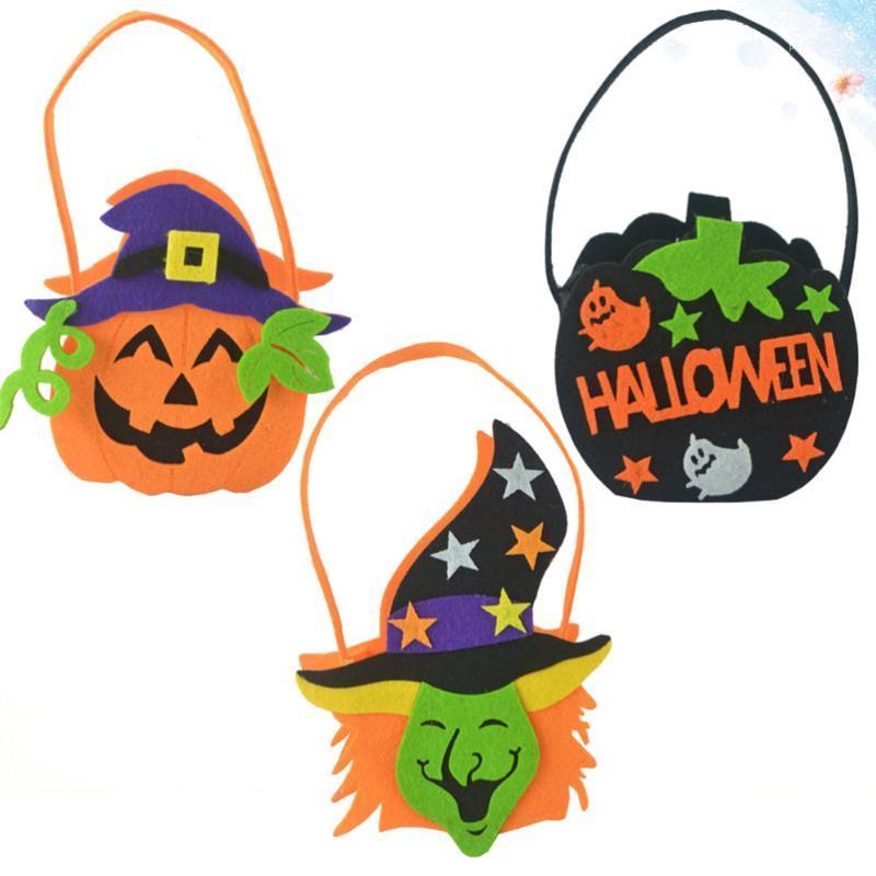 3Pcs Halloween Props Pumpkin Bag Portable Toy Bag Dress Up for Children (Pumkin Pattern, Halloween Letters, Witch Patttern One f1
3Pcs Halloween Props Pumpkin Bag Portable Toy Bag Dress Up for Children (Pumkin Pattern, Halloween Letters, Witch Patttern One f1