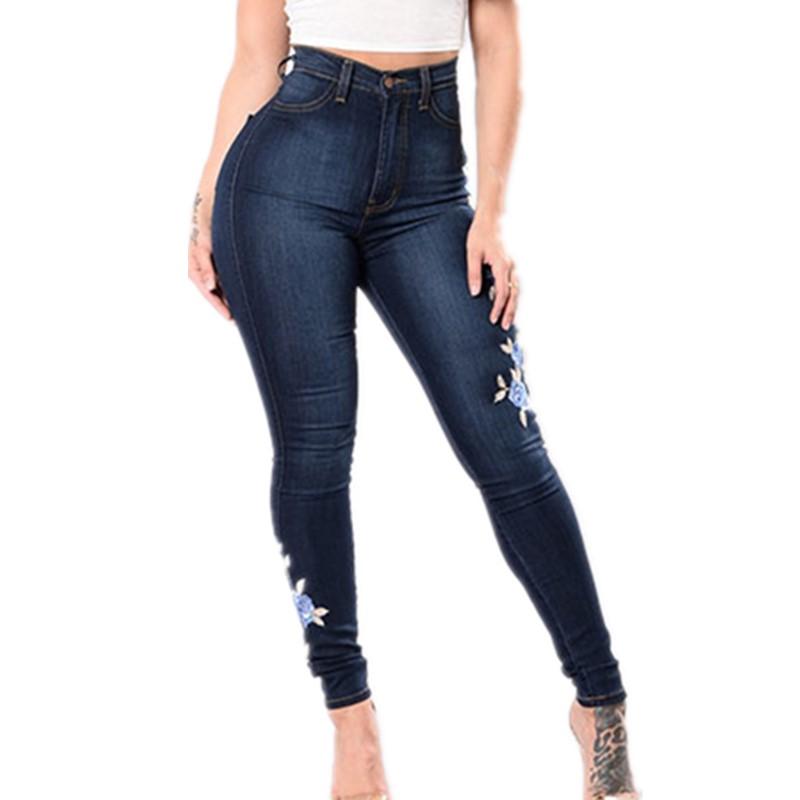 Embroidery Jeans Woman Plus Size 3XL High Waist Jeans Gradient Denim Ladies Femme Push Up Mom Flower Pants Elastic, Blue
Embroidery Jeans Woman Plus Size 3XL High Waist Jeans Gradient Denim Ladies Femme Push Up Mom Flower Pants Elastic, Blue