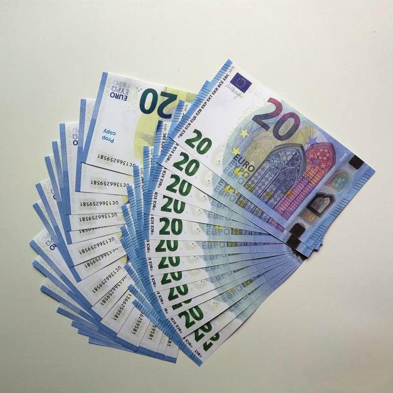 Euros Nightclub Bar High Quality Pretend 20 Euro Props Fake Money Shooting Props Play Money Faux Billet 100 pcs/ pack
Euros Nightclub Bar High Quality Pretend 20 Euro Props Fake Money Shooting Props Play Money Faux Billet 100 pcs/ pack