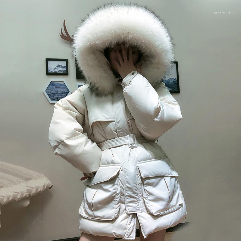 Large Real Raccoon Fur Collar 2019 Women Winter White Duck Down Parkas Medium Long Slim Jackets Hooded Thick Warm Female Coat1, Dark grey
Large Real Raccoon Fur Collar 2019 Women Winter White Duck Down Parkas Medium Long Slim Jackets Hooded Thick Warm Female Coat1, Dark grey