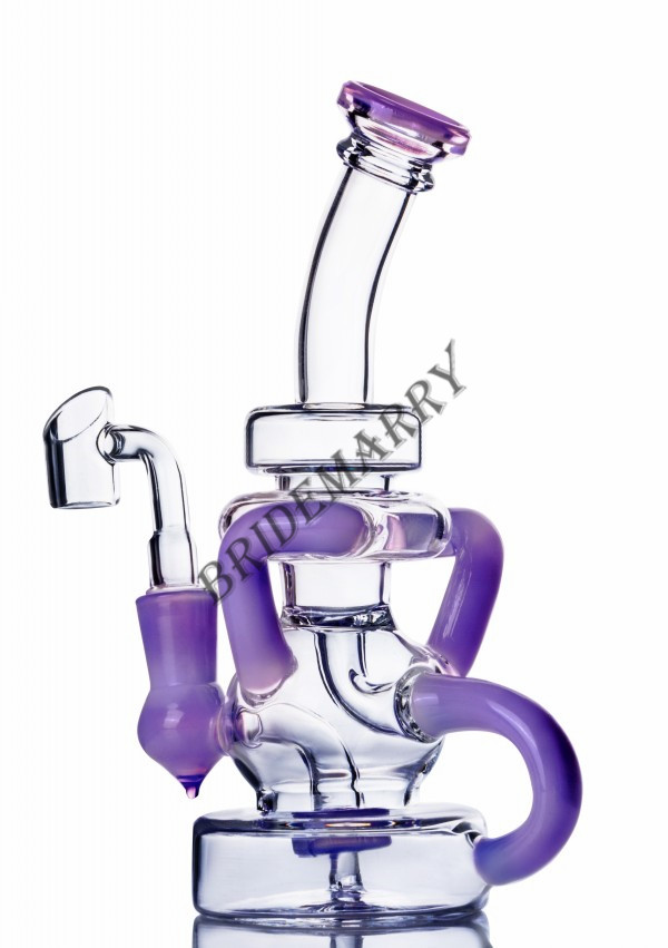 Purple Buoy Base Bong Bubbler Dab Rig Bong Smooth Water Pipe Recycler Bent Neck 14mm Joint Glass Bong
Purple Buoy Base Bong Bubbler Dab Rig Bong Smooth Water Pipe Recycler Bent Neck 14mm Joint Glass Bong