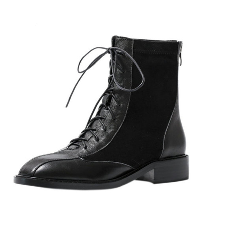 2021 New Cross Tied Motocycle Women Ankle Boots Autumn Winter Patchwork Genuine Leather Low Heels Night Club Shoes Woman 8or4, Black
2021 New Cross Tied Motocycle Women Ankle Boots Autumn Winter Patchwork Genuine Leather Low Heels Night Club Shoes Woman 8or4, Black