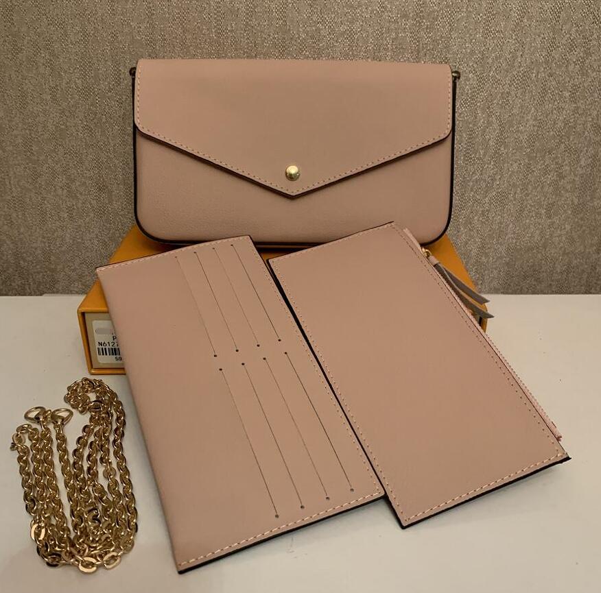 3 pcs/set women shoulder bag accessories Crossbody Purse Desinger Handbags Flowers with box M80498 M61276, Black
3 pcs/set women shoulder bag accessories Crossbody Purse Desinger Handbags Flowers with box M80498 M61276, Black