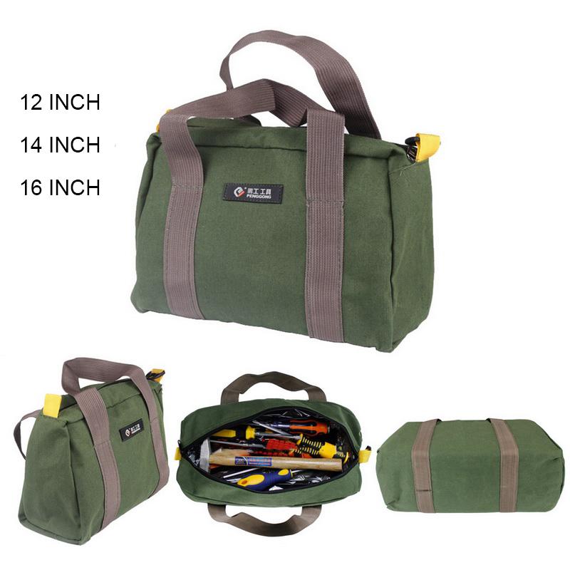 Multifunction Canvas Waterproof Tool Bags 12/14/16inch Storage Carry Bags Portable Hardware Toolkit For Electrician Household
Multifunction Canvas Waterproof Tool Bags 12/14/16inch Storage Carry Bags Portable Hardware Toolkit For Electrician Household