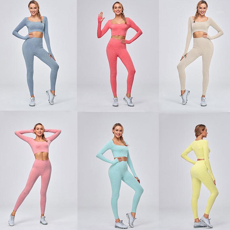 2 Piece Set Women Sport Seamless Yoga Set Long Sleeve Crop Top+High Waist Leggings Yoga Sets Women Gym Clothes Gym Workout1, Black
2 Piece Set Women Sport Seamless Yoga Set Long Sleeve Crop Top+High Waist Leggings Yoga Sets Women Gym Clothes Gym Workout1, Black