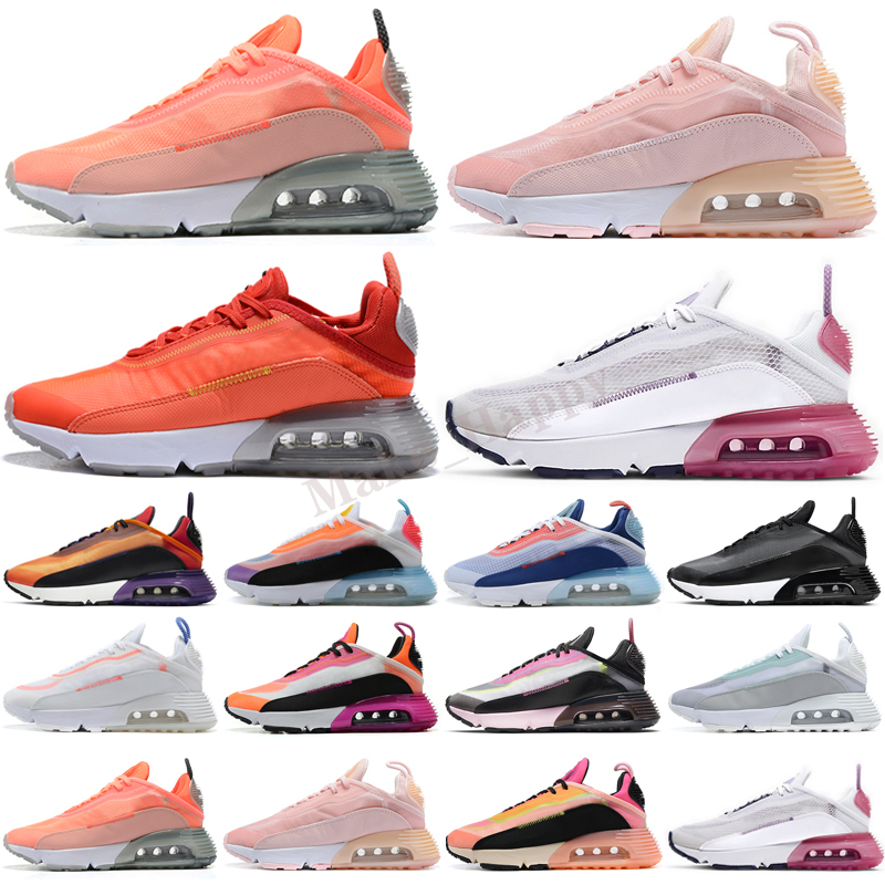TOP QUALITY 2090 Mens Womens Trainers Be True run Shoes Praia Grande Aurora Green Pure Platinum Photon Dust Outdoors Men Sports Sneakers, Color 18