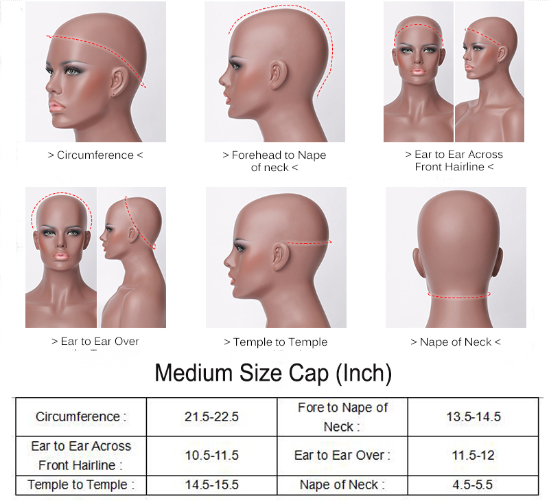 New arrival Peruvian human hair wigs Medium cap 150% 9A high grade lace front full lace wigs