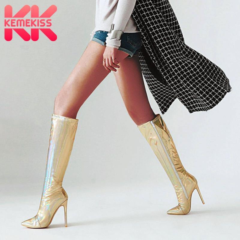 KemeKiss Plus Size 30-48 Knee High Boot Winter Warm Plush Shoes Woman Quality Fashion Pointed Toe Sexy Thin High Heels Fur Boots1, Gold plush
KemeKiss Plus Size 30-48 Knee High Boot Winter Warm Plush Shoes Woman Quality Fashion Pointed Toe Sexy Thin High Heels Fur Boots1, Gold plush