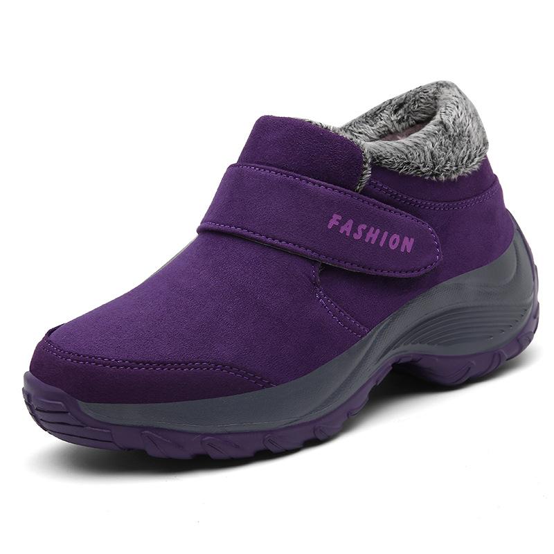Women Snow Boots Short Plush 2020 Winter Shoes Women Flat Ankle Boots Flock Rubber Sneaker Anti-slip Mujer Plus Size 42, Black
Women Snow Boots Short Plush 2020 Winter Shoes Women Flat Ankle Boots Flock Rubber Sneaker Anti-slip Mujer Plus Size 42, Black