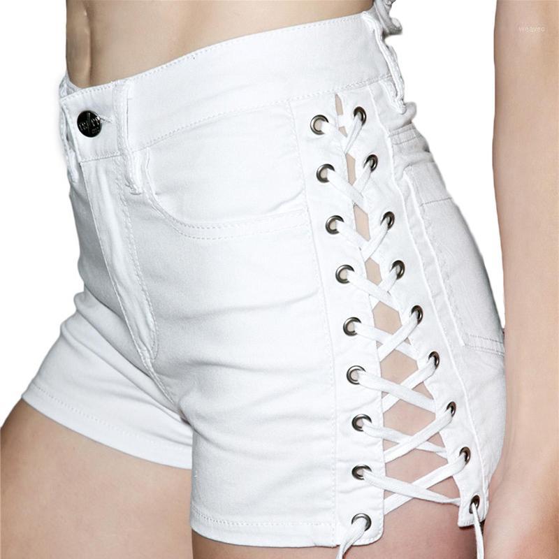 Women' Shorts Lace Up 2021 Summer Style Women High Waist Button Zipper Closure Short Pants Sexy Black White Denim Shorts1
Women' Shorts Lace Up 2021 Summer Style Women High Waist Button Zipper Closure Short Pants Sexy Black White Denim Shorts1