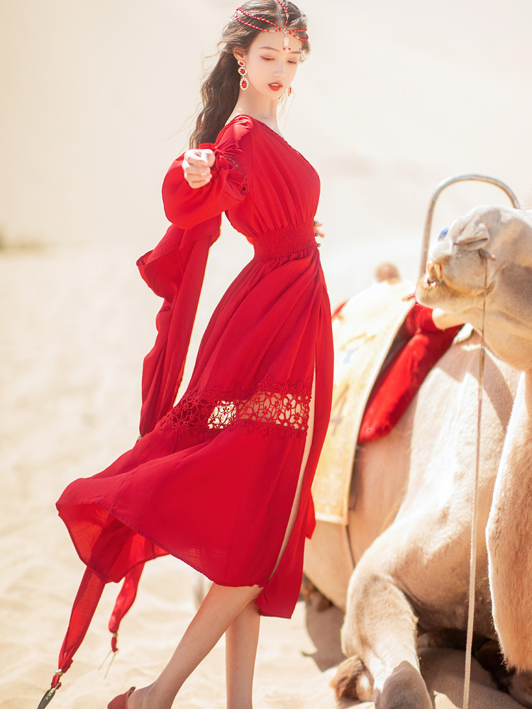 Boho Desert for the High-waisted Red Woman Elegant Vintage Vacation Hoodie Party Dressed in Mujer Long Jzen
Boho Desert for the High-waisted Red Woman Elegant Vintage Vacation Hoodie Party Dressed in Mujer Long Jzen